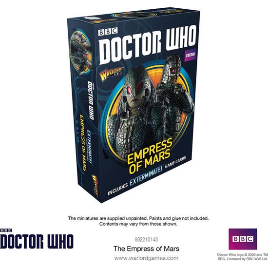 Doctor Who: Exterminate! Miniatures The Empress of Mars *English Version*