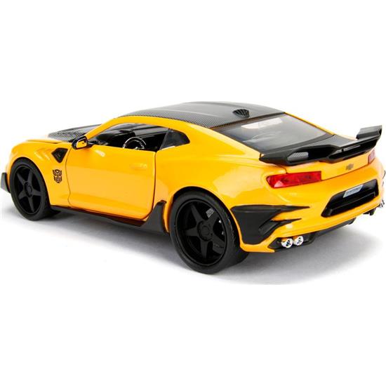 Transformers: Chevy Camaro Bumblebee with Collectible Coin Diecast Model 1/24