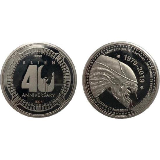 Alien: Alien Collectable Coin 40th Anniversary Silver Edition