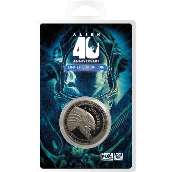 Alien: Alien Collectable Coin 40th Anniversary Silver Edition