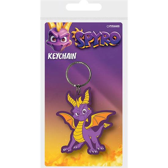 Spyro the Dragon: Dragon Stance Nøglering 6 cm