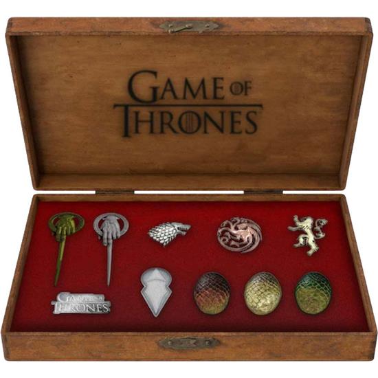 Game Of Thrones: Deluxe Pins Icons Set of 10
