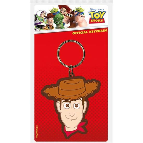 Toy Story: Woody Gummi Nøglering 6 cm