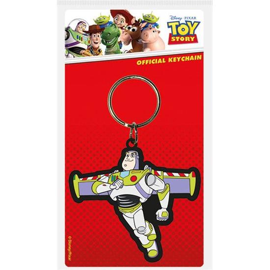 Toy Story: Buzz Lightyear Gummi Nøglering 6 cm