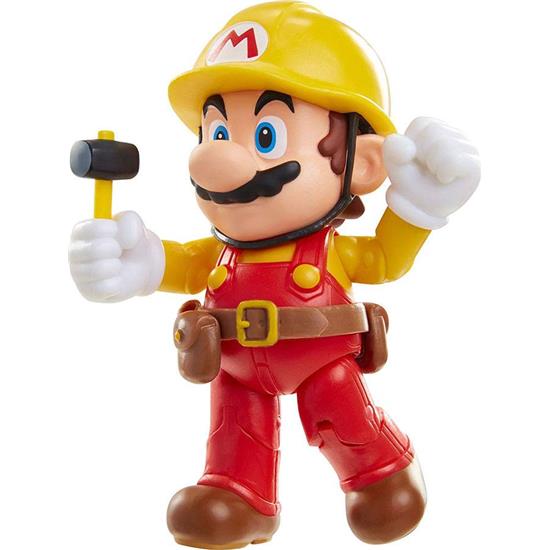Super Mario Bros.: Mario Action Figure (Super Mario Maker 2) 10 cm