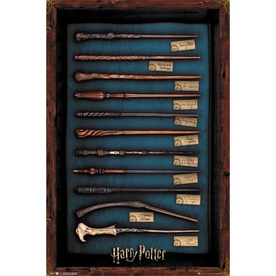 Harry Potter: Tryllestavs Plakat Mørk