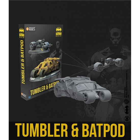 Batman: Batman Miniature Game Miniatures Batpod & Tumbler *English Version*