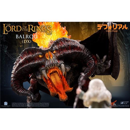 Lord Of The Rings: Balrog Deluxe Version Defo-Real Series Soft Vinyl Figure 16 cm