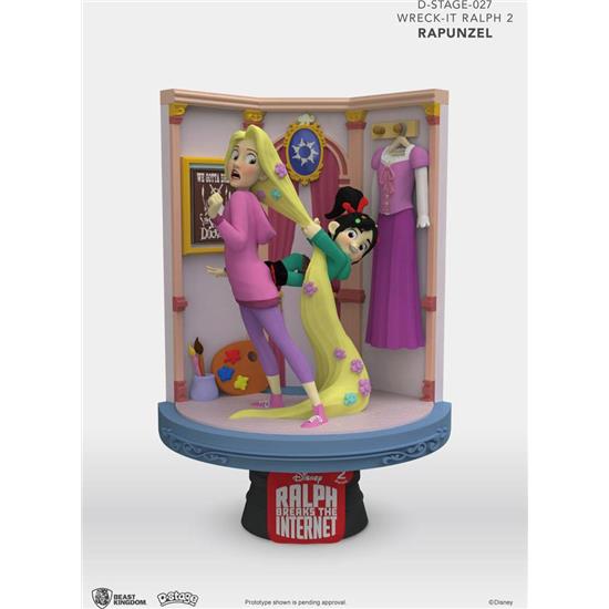Wreck-It Ralph: Rapunzel & Vanellope D-Stage PVC Diorama 15 cm