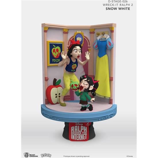 Wreck-It Ralph: Snow White & Vanellope D-Stage PVC Diorama 15 cm