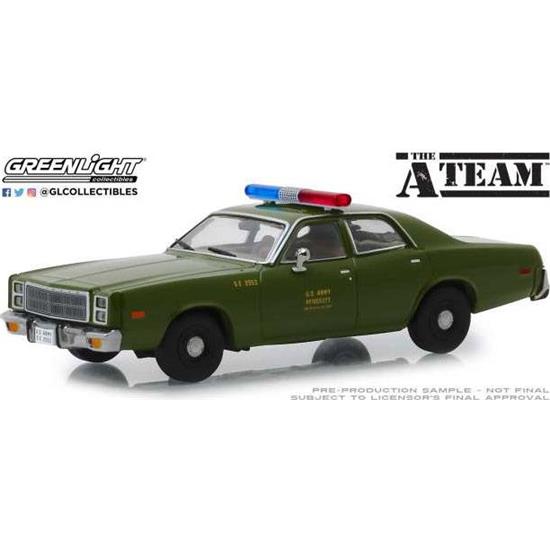 A-Team: Plymouth Fury U.S. Army Police 1977 1/43