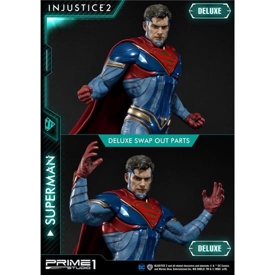 Injustice: Superman Deluxe Version Injustice 2 Statue 74 cm