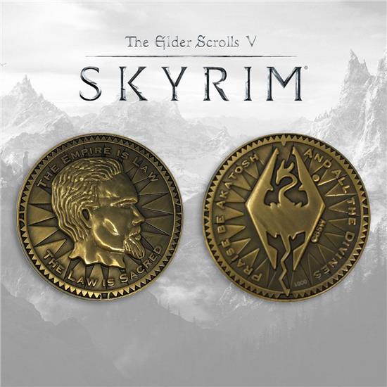 Elder Scrolls: Skyrim Collectable Coin The Empire Is Law