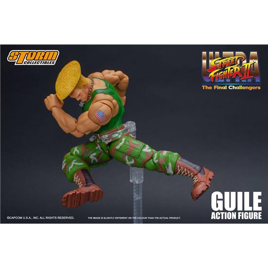Street Fighter: Guile The Final Challengers Action Figure 1/12 16 cm