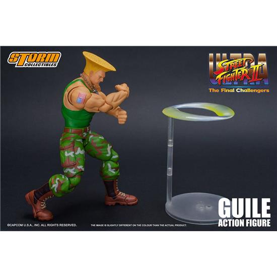 Street Fighter: Guile The Final Challengers Action Figure 1/12 16 cm