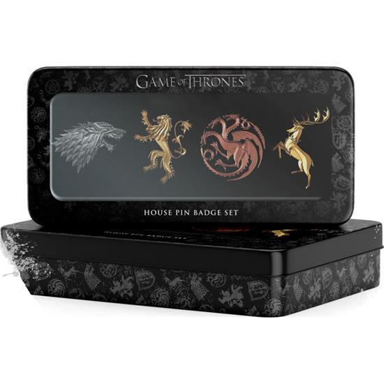 Game Of Thrones: Main Houses Pins 4-Pak