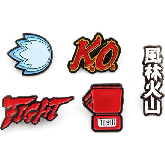 Street Fighter: Street Fighter Icons Pins 5-Pak