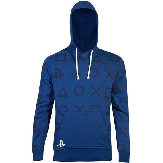 Sony Playstation: Sony PlayStation Hooded Sweater AOP Icons