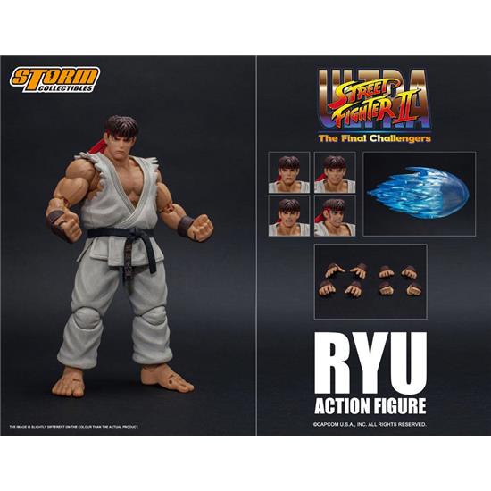 Street Fighter: Ryu Action Figure 1/12 16 cm