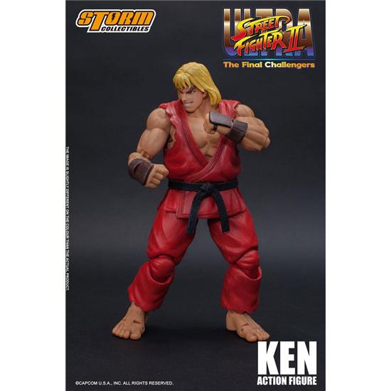 Street Fighter: Ken Action Figure 1/12 16 cm