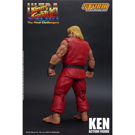 Street Fighter: Ken Action Figure 1/12 16 cm