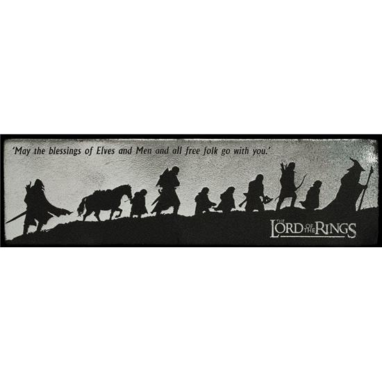 Lord Of The Rings: Fellowship Silhouette Læder Bogmærke
