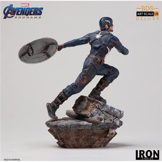 Avengers: Captain America Deluxe BDS Art Scale Statue 1/10 21 cm