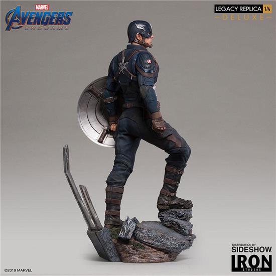 Avengers: Captain America Deluxe Version Legacy Replica Statue 1/4 59 cm