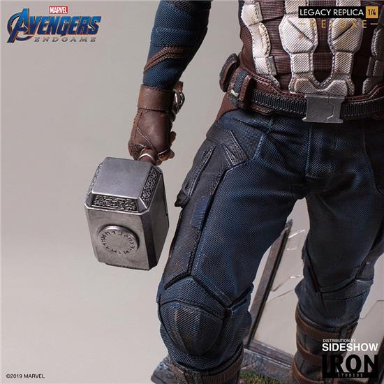 Avengers: Captain America Deluxe Version Legacy Replica Statue 1/4 59 cm
