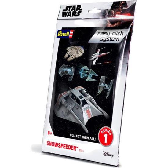 Star Wars: Snowspeeder Level 2 Easy-Click Snap Model Kit Series 1
