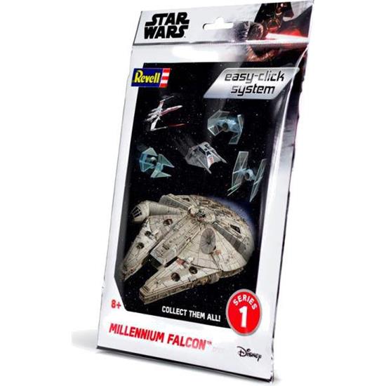 Star Wars: Millenium Falcon Level 2 Easy-Click Snap Model Kit Series 1