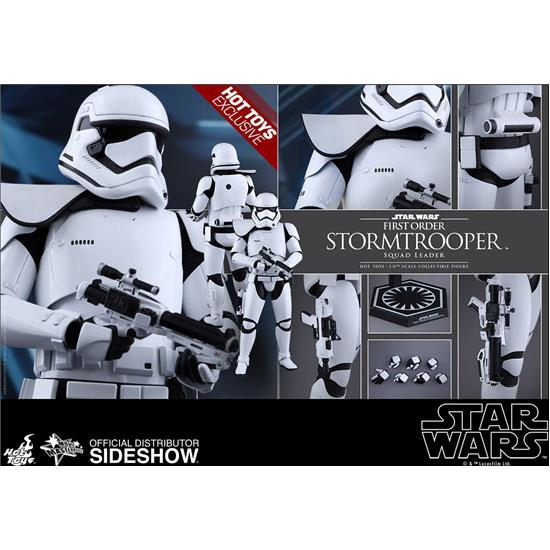 Star Wars: Stormtrooper Squad Leader Exclusive - Movie Masterpiece 1/6 Skala