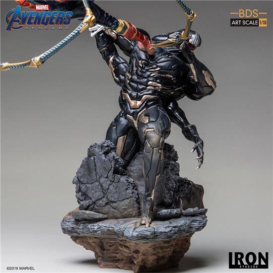 Avengers: Iron Spider vs Outrider BDS Art Scale Statue 1/10 36 cm