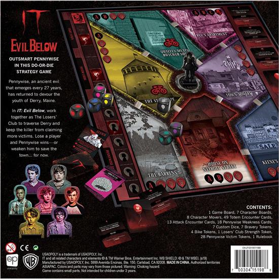 IT: It - Evil Below Board Game  *English Version*