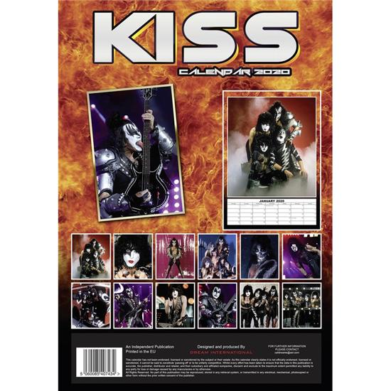 Kiss: Kiss Kalender 2020