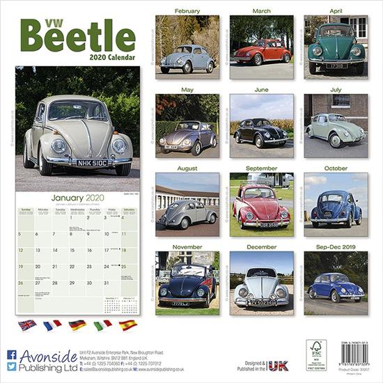 VW: VW Beetle 2020 Kalender