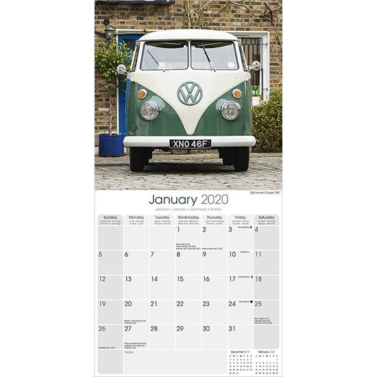 VW: VW Camper 2020 Kalender