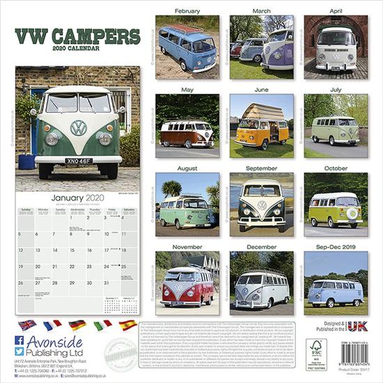 VW: VW Camper 2020 Kalender
