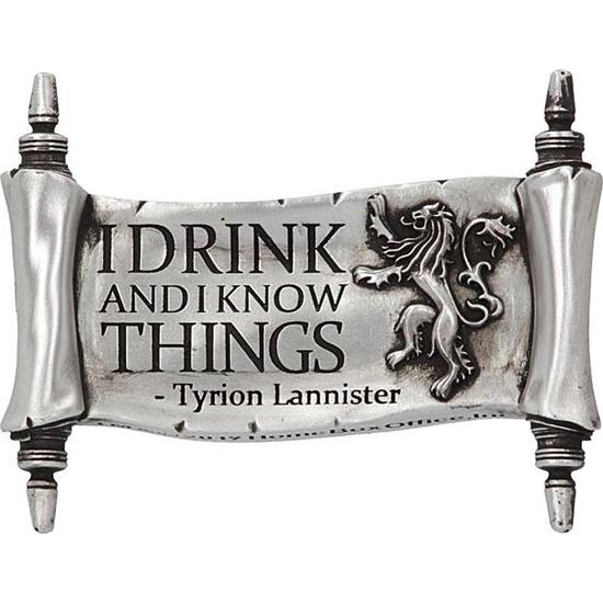 Game Of Thrones: I Drink And I Know Things Magnet