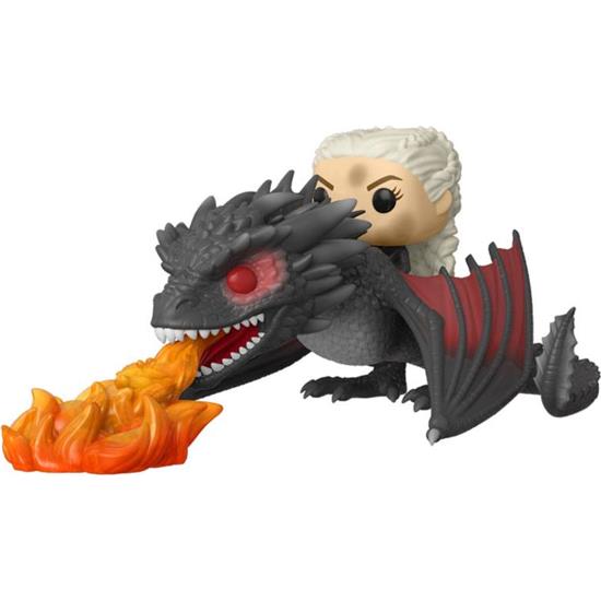 Game Of Thrones: Daenerys on Fiery Drogon POP! Rides Vinyl Figur