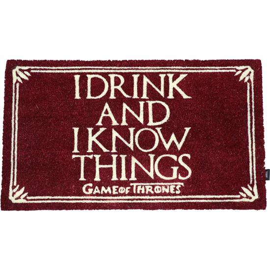 Game Of Thrones: I Drink And I Know Things Dørmåtte 43 x 72 cm