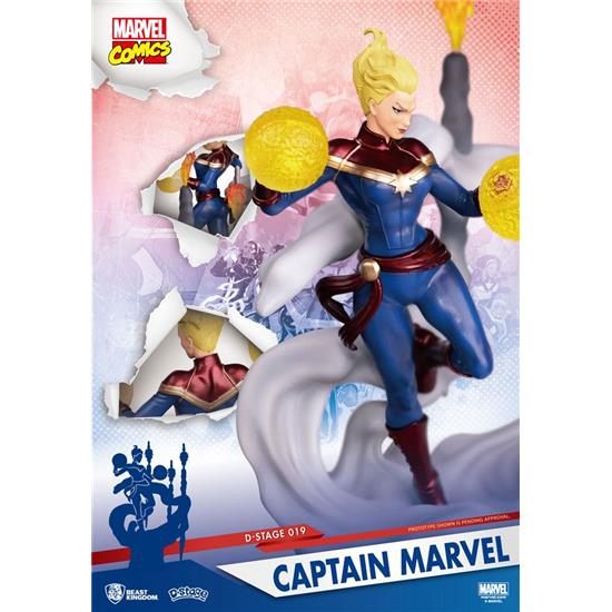 Captain Marvel: Captain Marvel D-Stage PVC Diorama 16 cm