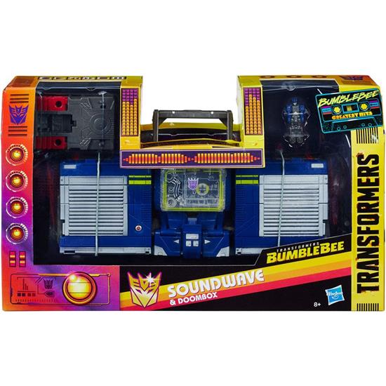 Transformers: Soundwave & Doombox Action Figure 23 cm