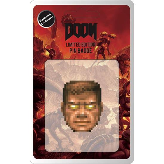 Doom: Doom Pin Badge Face