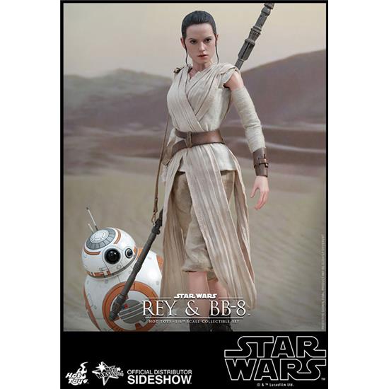 Star Wars: Rey Og BB-8 - Movie Masterpiece 1/6 Skala
