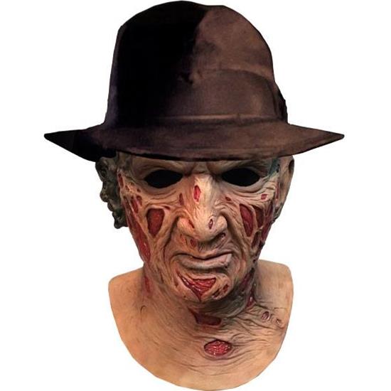 A Nightmare On Elm Street: Freddy Krueger Deluxe Latex Mask with Hat