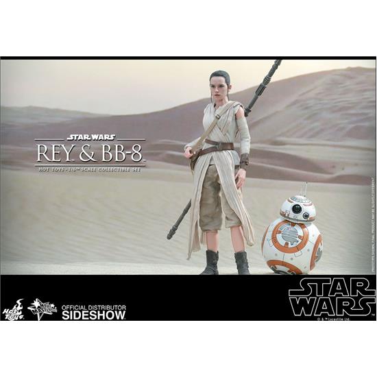 Star Wars: Rey Og BB-8 - Movie Masterpiece 1/6 Skala