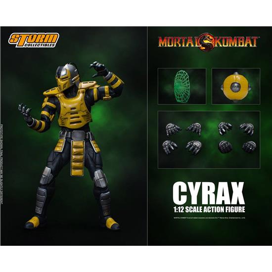 Mortal Kombat: Cyrax Action Figure 1/12 18 cm