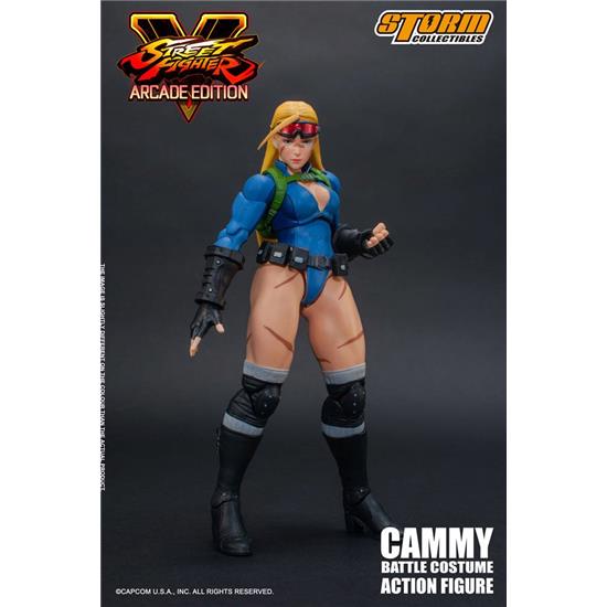 Street Fighter: Cammy Battle Costume Action Figure 1/12 15 cm