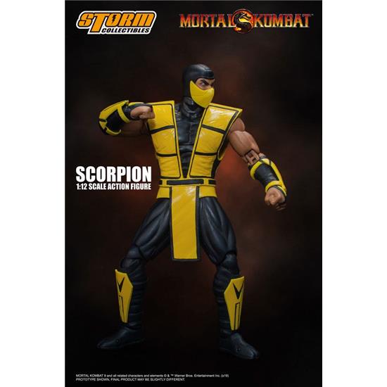 Mortal Kombat: Scorpion Action Figure 1/12 16 cm